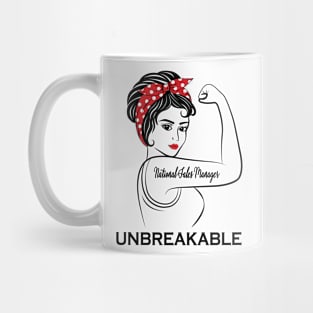 National Sales Manager Unbreakable Mug